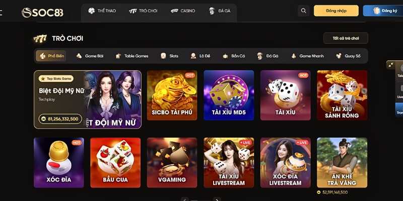 Giới thiệu Soc88 với các lý do trở thành lựa chọn hàng đầu